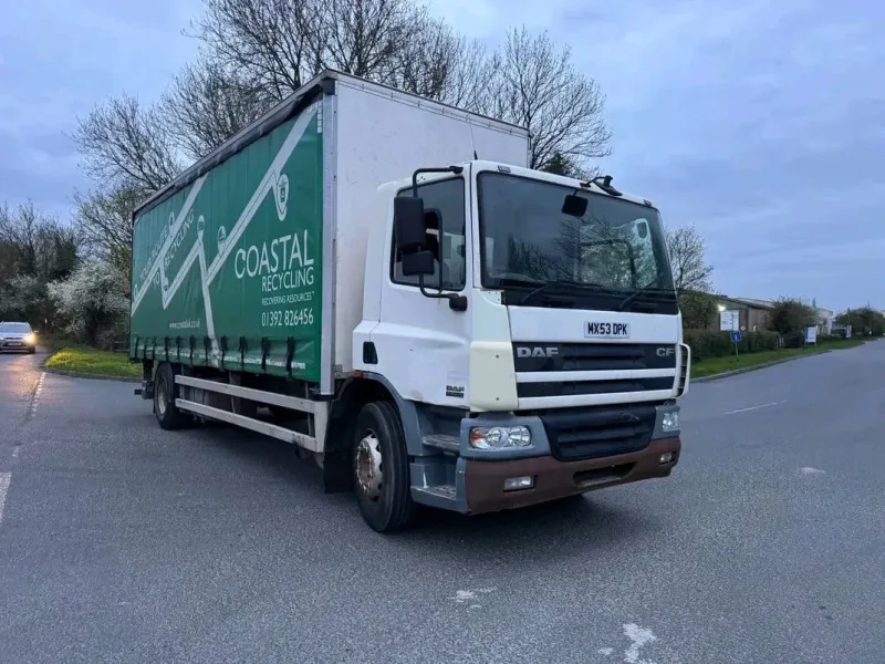 2003 DAF CF65/220 10 ton Curtain