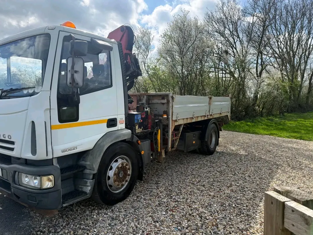 2005 Iveco 180E21 Tipper with Crane