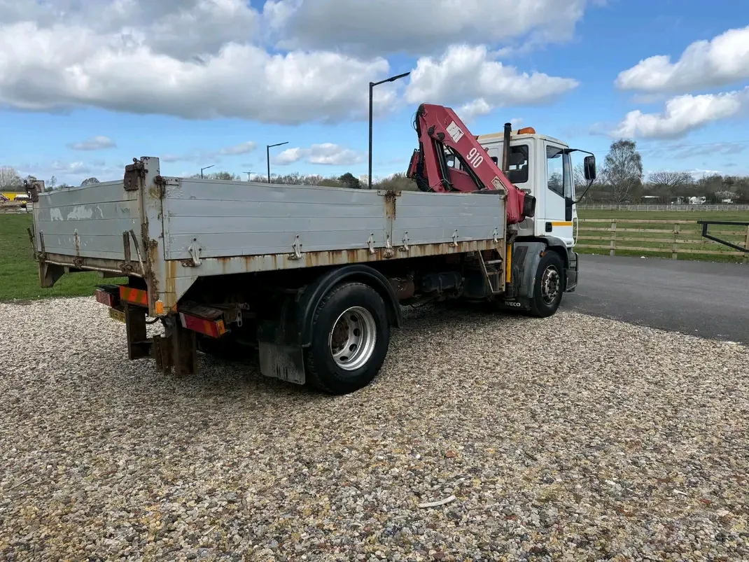 2005 Iveco 180E21 Tipper with Crane