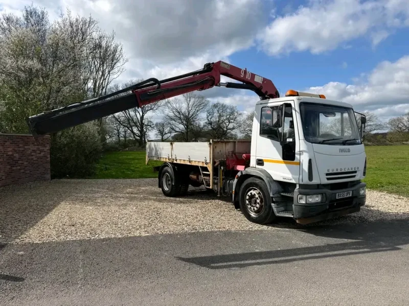 2005 Iveco 180E21 Tipper with Crane