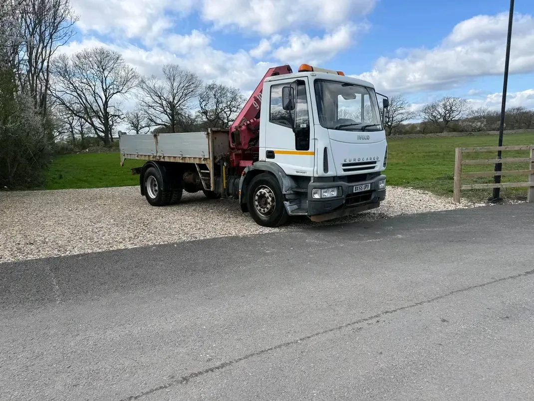 2005 Iveco 180E21 Tipper with Crane