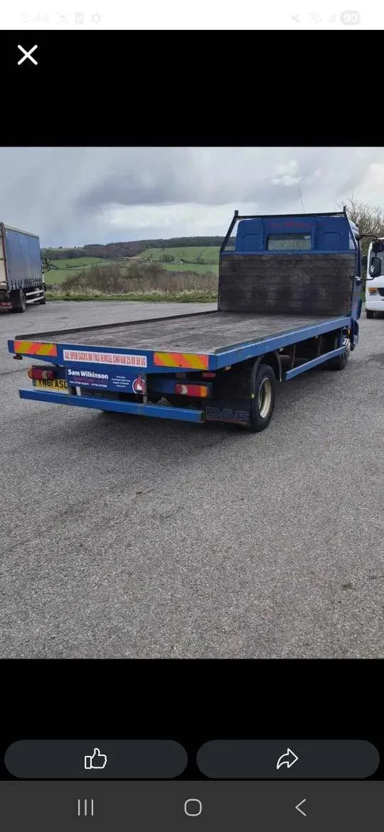 2012 DAF LF45 Flatbed