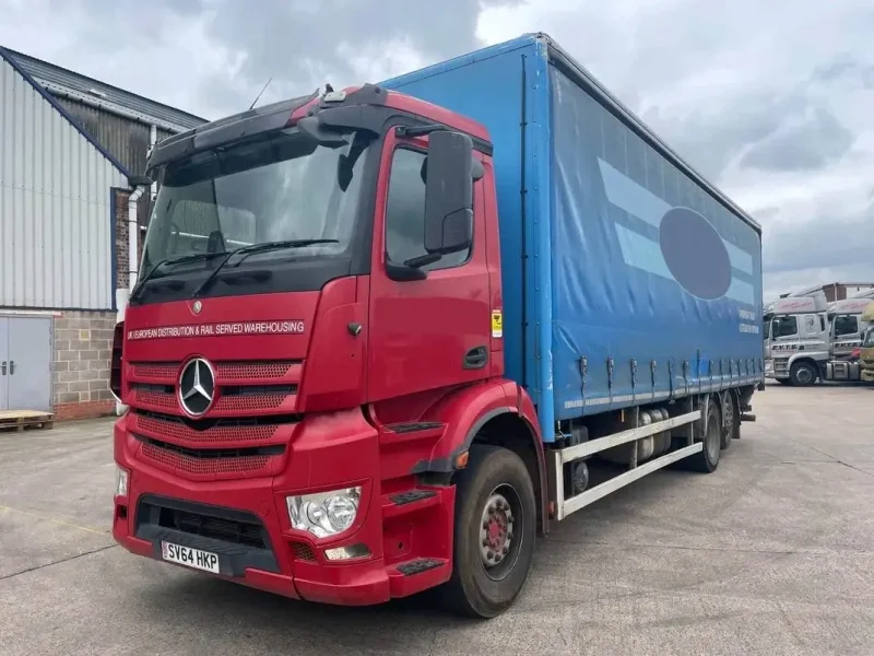 2014 Mercedes-Benz Actros 2533 Curtainsider