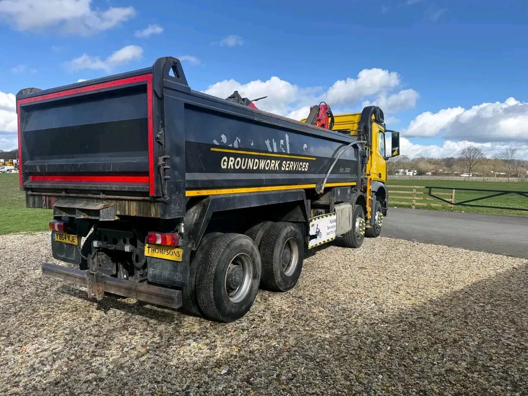 2014 Mercedes-Benz Arocs 3240 8x4 Tipper Grab