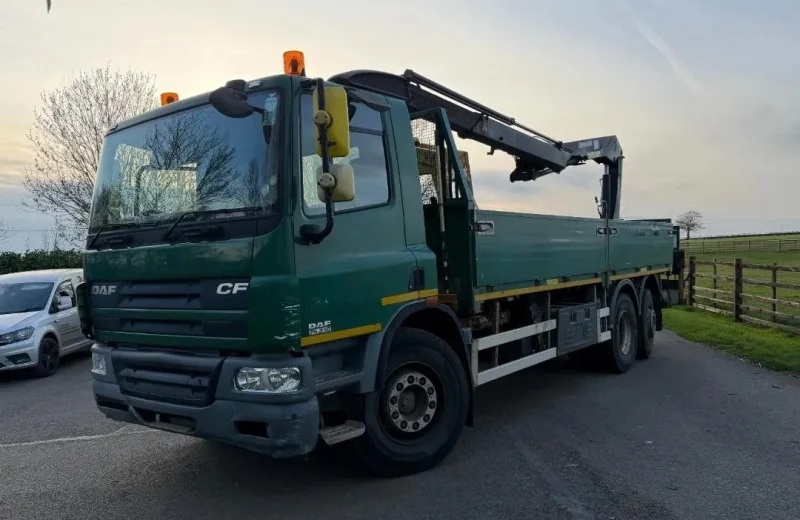 2013 DAF CF 75.310 18ton Dropside Brick Grab