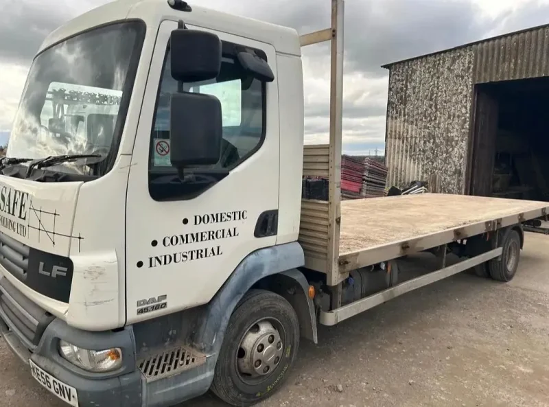 7.5 Ton DAF Flatbed