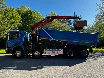 2014 SCANIA P400 TIPPER GRAB