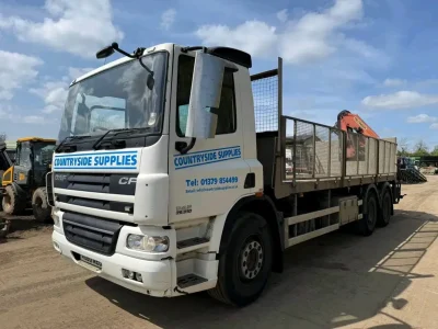 2010 DAF CF 75.310 Hiab Crane