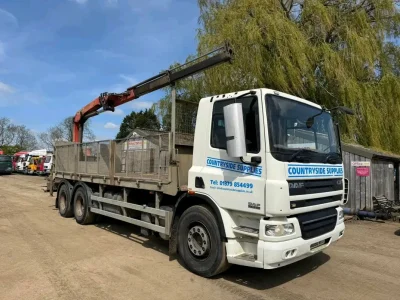 2010 DAF CF 75.310 Hiab Crane