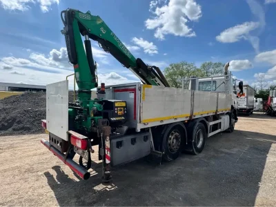 2016 DAF CF75 EURO 6 15 ton Dropside Crane Mounted
