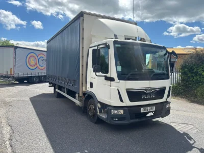 2015 MAN TGL 7-150 5ton Curtain Side