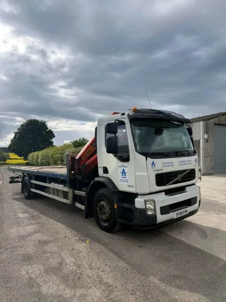 2008 Volvo FE HIAB 10 ton with Crane