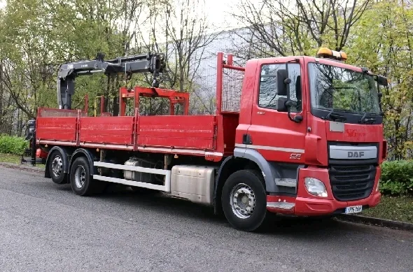 2015 DAF CF 290 6×2 XS 144 BRICK GRABBER 